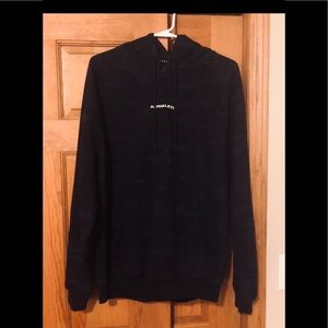 Alphalete Black Camo Hoodie